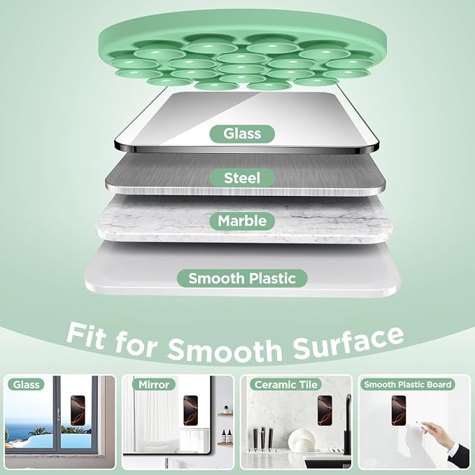 Magnetic Suction Cup Phone Mount
