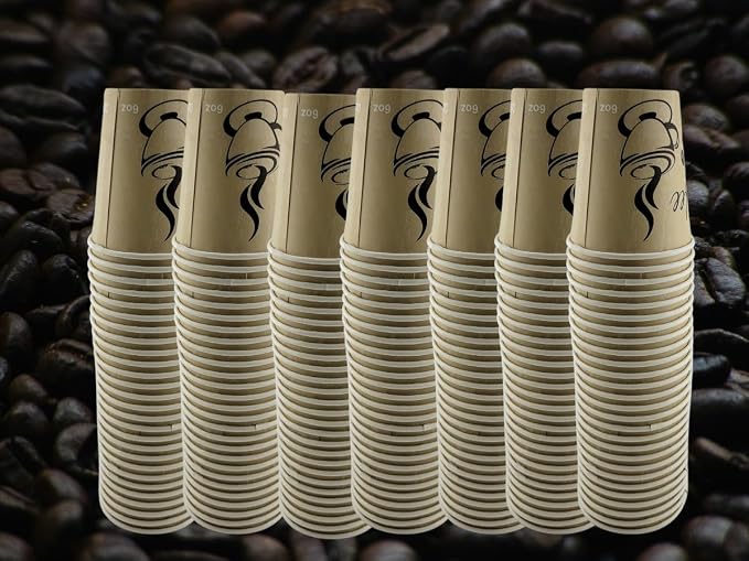 Disposable Coffee Cups, To Go Paper Hot Cups, Classic Design