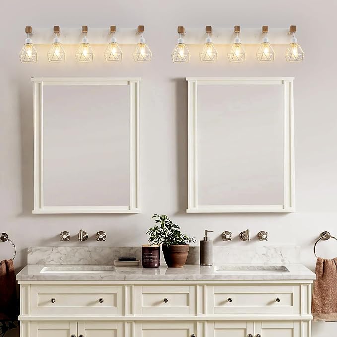 Farmhouse Vanity Light for Bathroom