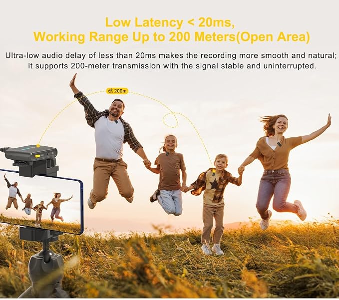 7RYMS iRay DW40 Wireless Lavalier Microphone