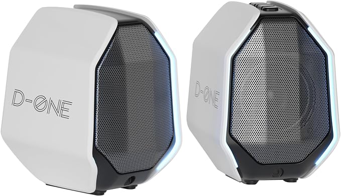 D-ONE 30W PC Gaming Computer Speakers