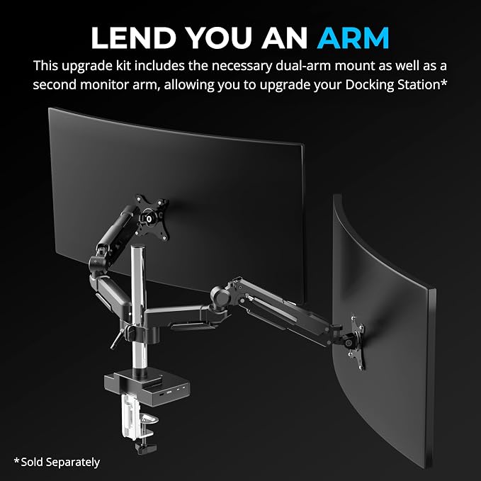SABRENT Additional Monitor Arm & Mount Upgrade Kit
