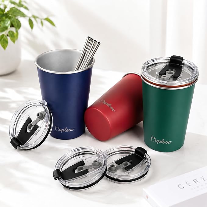 16 oz Stainless Steel Cups