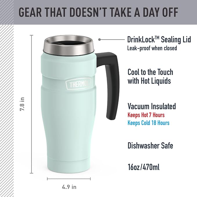 THERMOS Stainless King Travel Mug