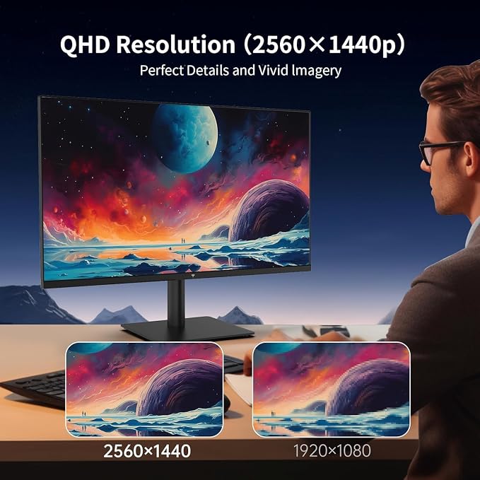 KTC 27 Inch QHD 100Hz Computer Monitor