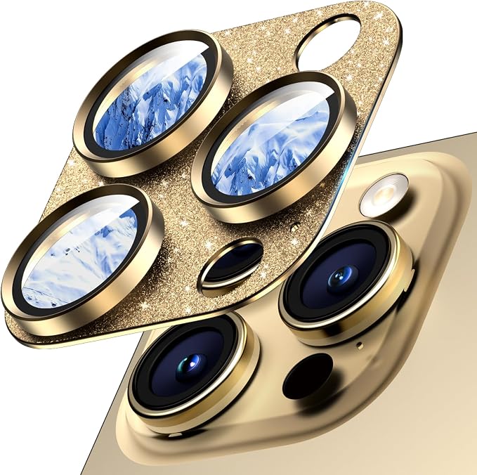 Camera Lens Protector for iPhone 16 Pro Max/16 Pro/15 Pro Max/15 Pro/14 Pro