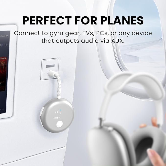 Avantree SoundJet R1 – Airplane Bluetooth Adapter