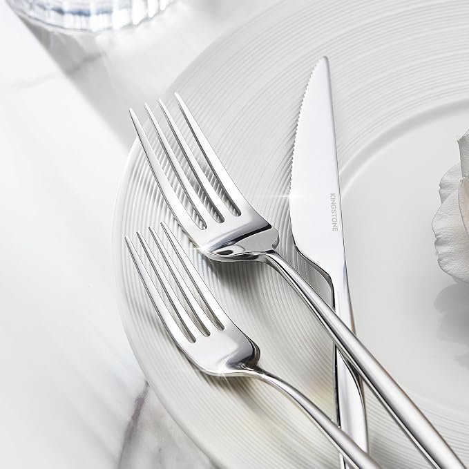 24 Piece Silverware Set for 4