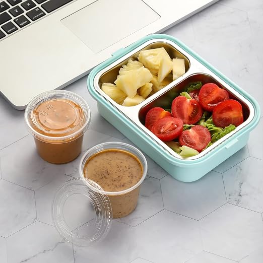 Portion Cups With Lids, 240 Sets