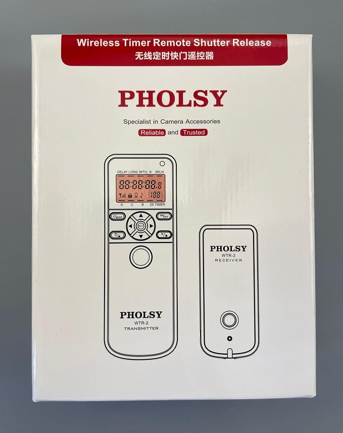 PHOLSY Camera Timer Remote Control