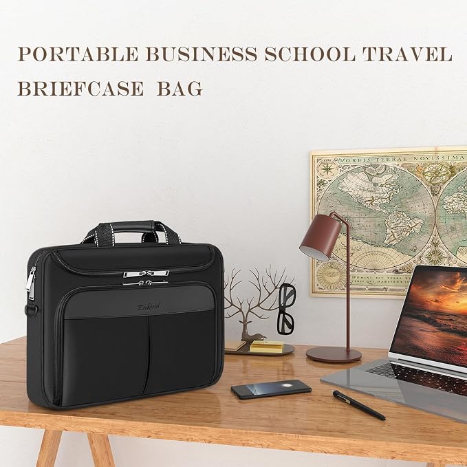 15.6-16.2 inch Waterproof Protective Laptop Messenger Briefcase