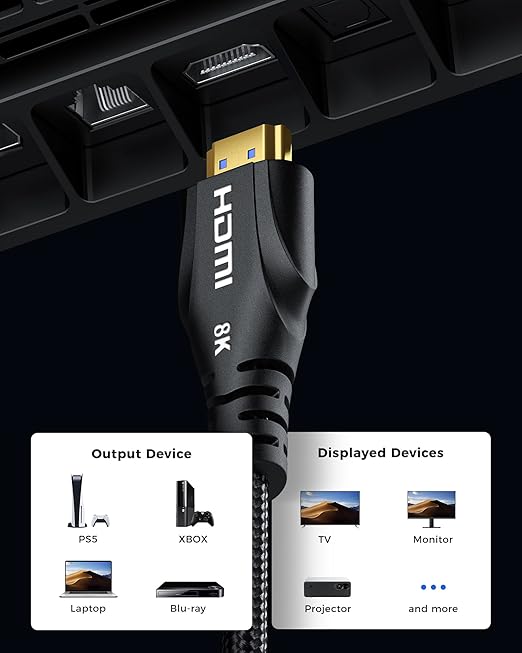 Short HDMI Cable 1.5FT/0.5M