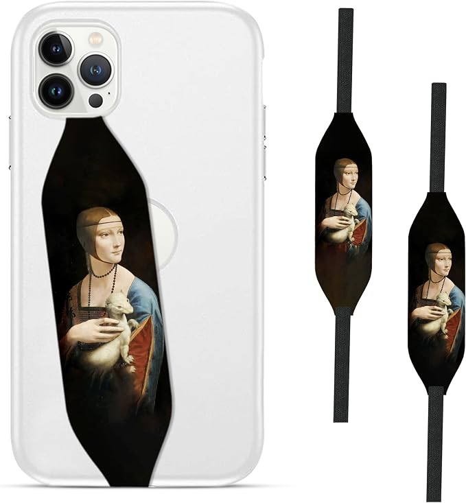 Customizable Universal Phone Grip Strap | Pack of 2 | Reversible Phone Hand