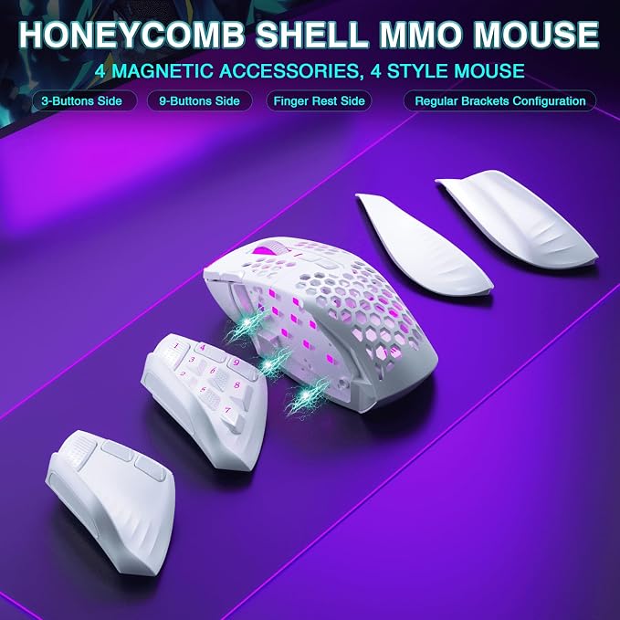 SM809 Pro Wireless MMO Gaming Mouse