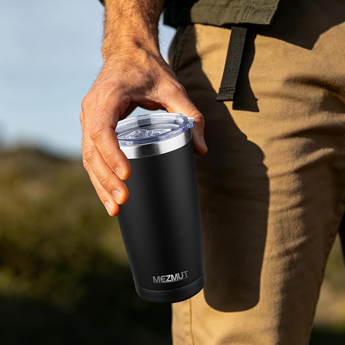 MEZMUT 20oz Insulated Tumbler Cup Travel Coffee Mug