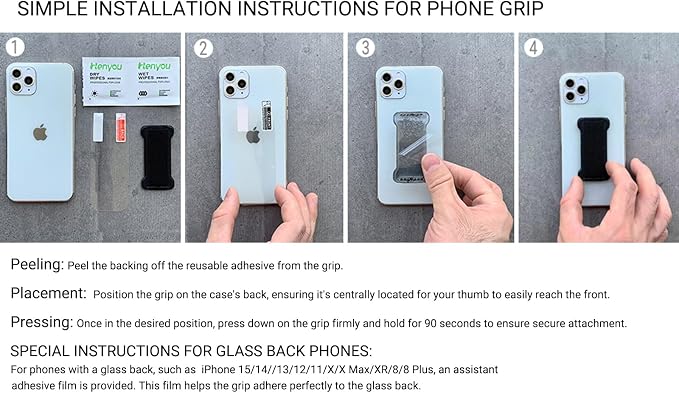 Finger Strap Phone Holder