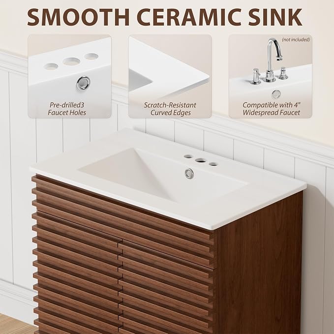 APRILSOUL 30" Bathroom Vanity
