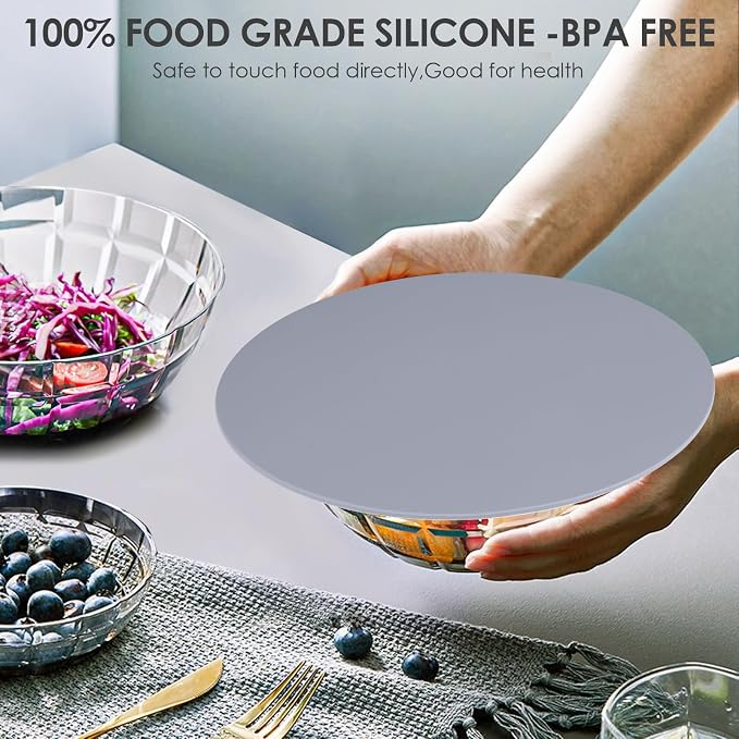 12 Inch Multi-Purpose Silicone Mat, As Drying Mat, Microwave Mat, Pot Holder