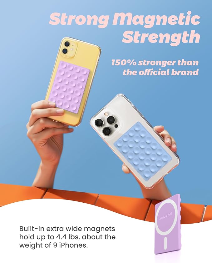 amBand Silicone Suction Phone Mount Trendy Stocking Stuffers