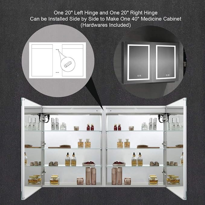 LED Mirror Medicine Cabinet