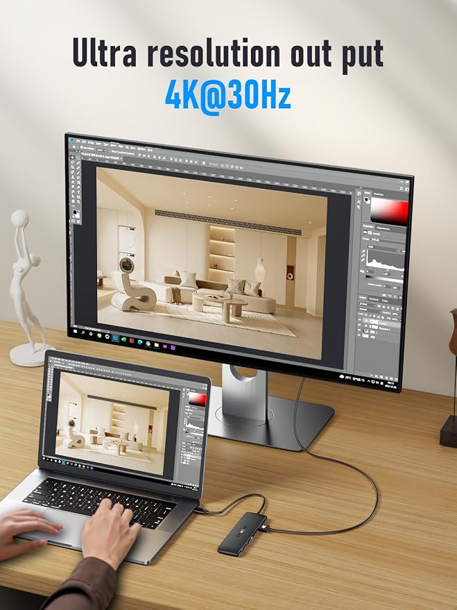 Lemorele 10 -in-1 USB C Docking Station