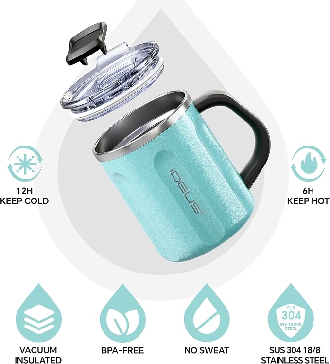 Ideus 16 oz Insulated Coffee Mug