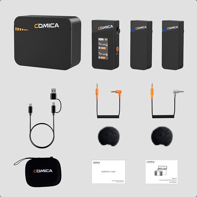 COMICA Vimo C3 Wireless Lavalier Microphone