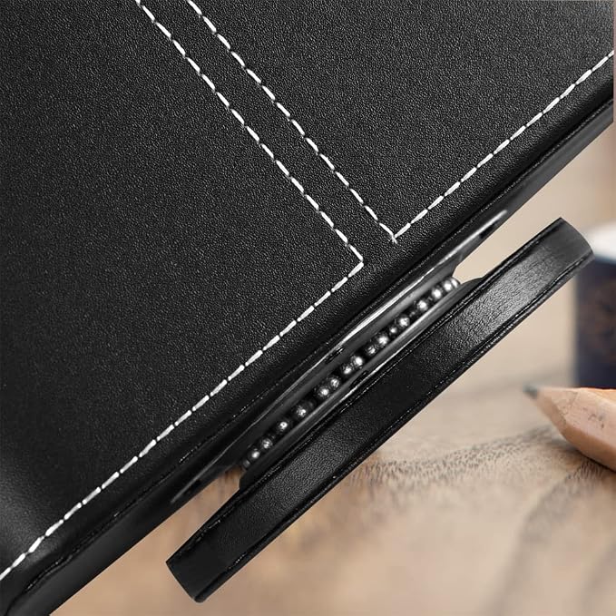 Leather 360° Spinning Remote Control Holder, Pencil Pen Holder