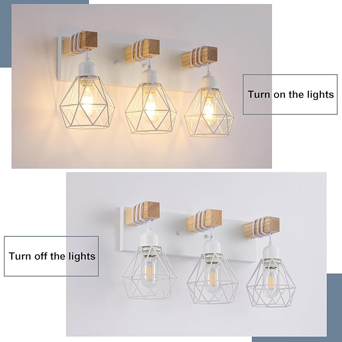 Farmhouse Vanity Light for Bathroom