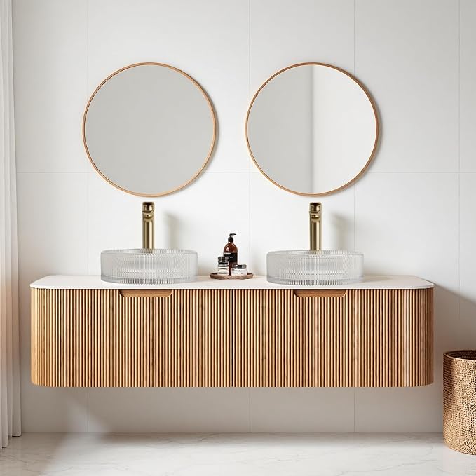 60" Bathroom Vanity with Double Sink