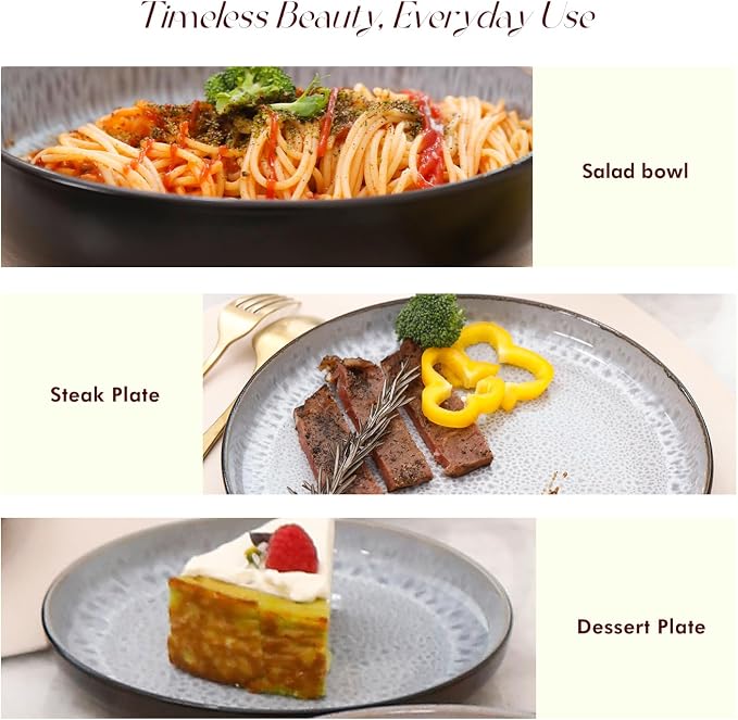HomeVss 20-Piece Dinnerware Set