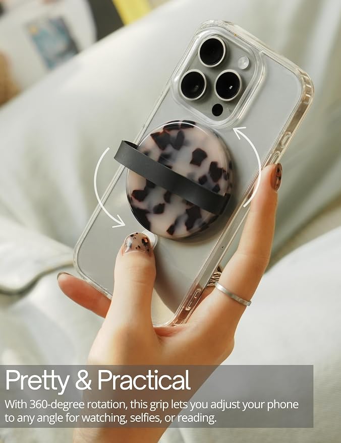 Heesch Tortoise Magnetic Phone Grip Loopy