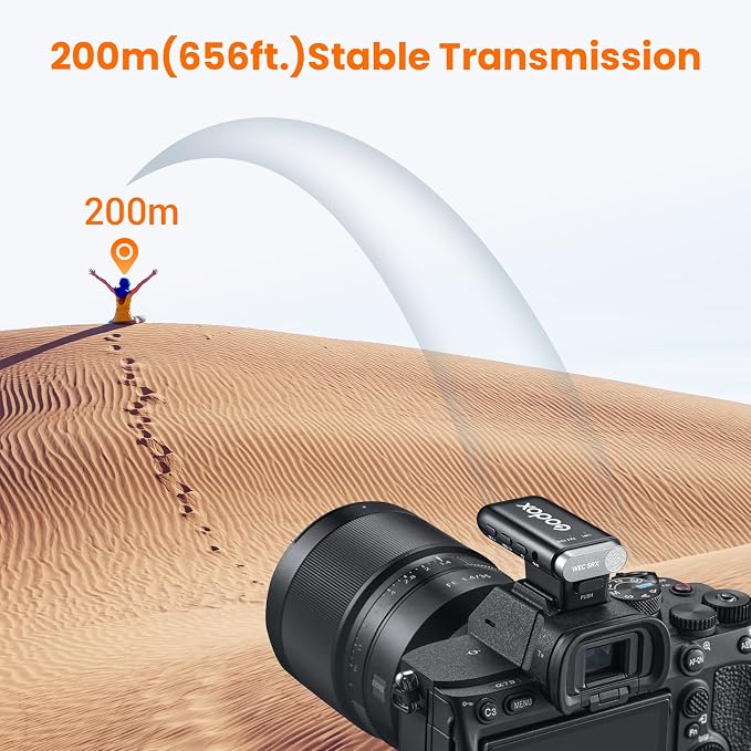 GODOX WEC KIT2 Wireless Microphone