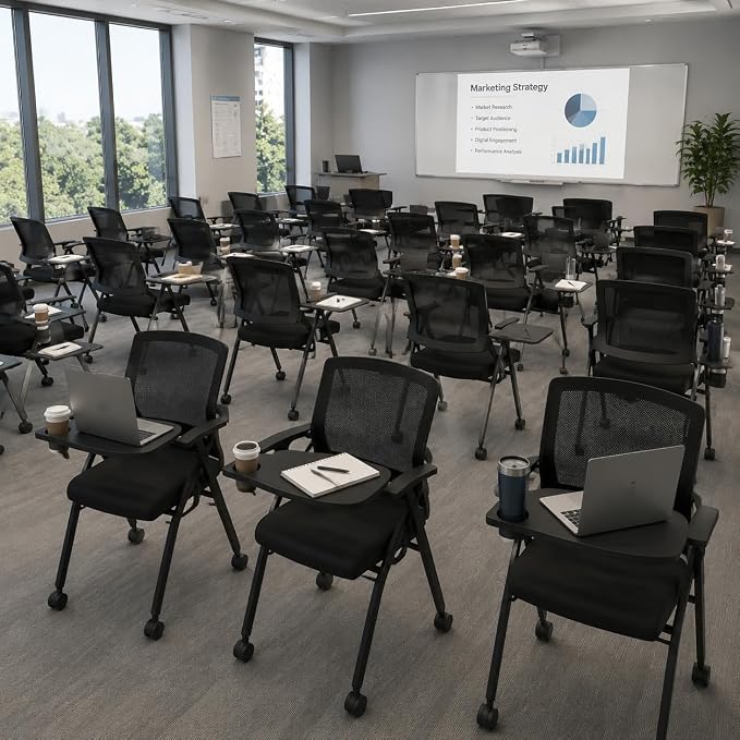 2 Pack Folding Office Chair