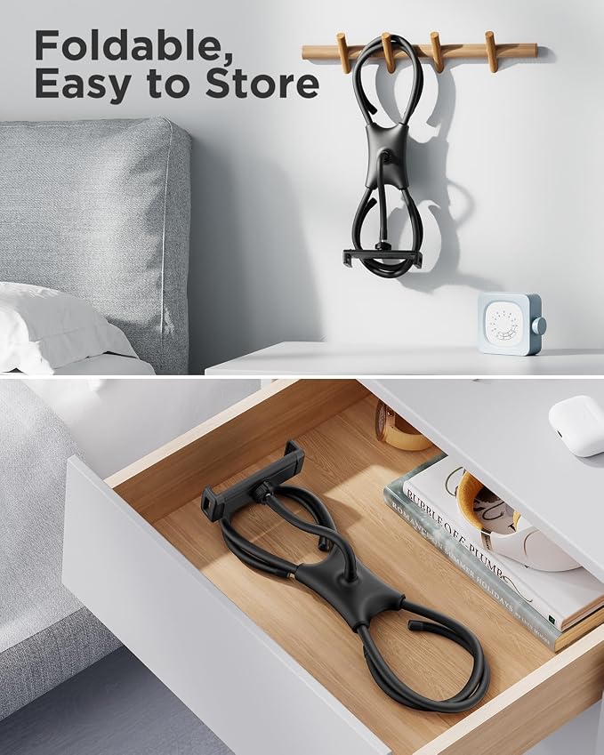 SAIJI iPad Stand, Adjustable Ergonomic Tablet Holder