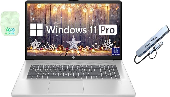 HP 17.3" Business Laptop Computer, 64GB RAM 2.2TB Storage, 10-Core Intel Core i5