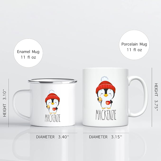 Personalized Mug for Kids, Girls | Customized Hot Chocolate, Coffee & Tea Cup |