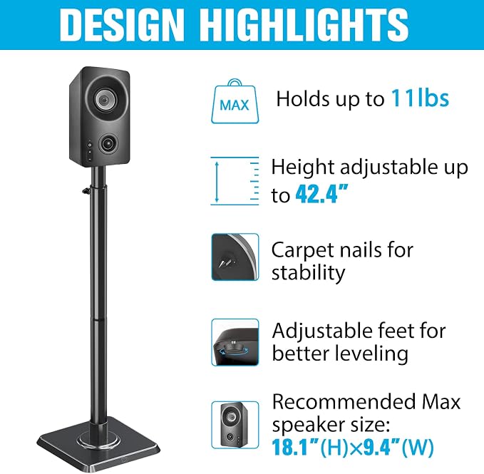 Mounting Dream Speaker Stands
