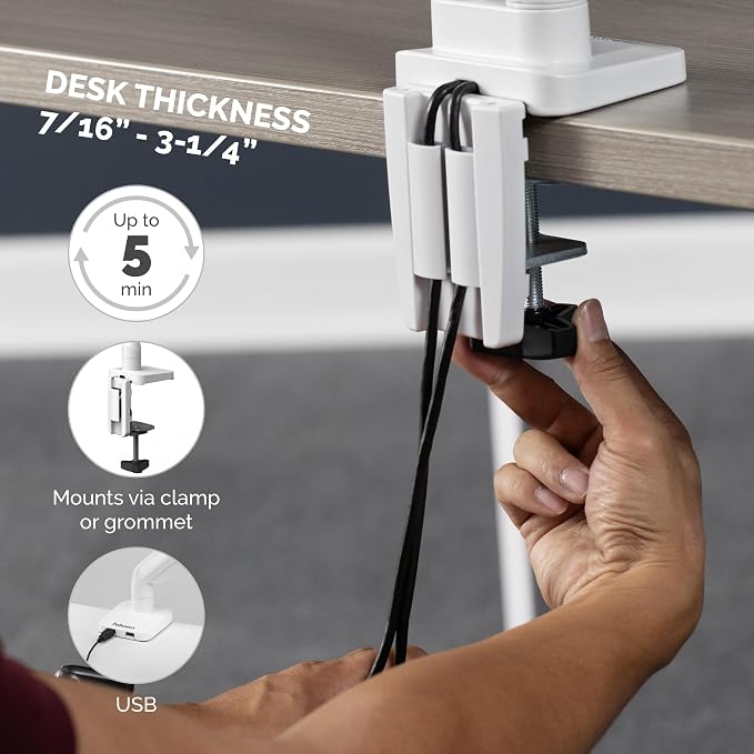 Fellowes Platinum Series Single Monitor Arm
