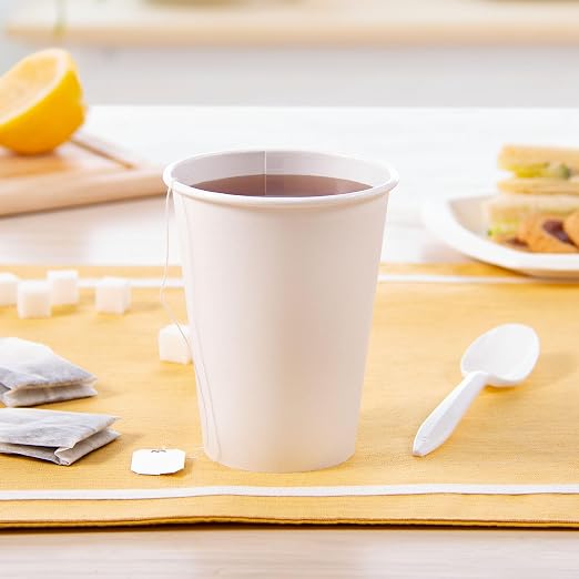 Solo 412WN-2050 12 oz White SSP Paper Hot Cup
