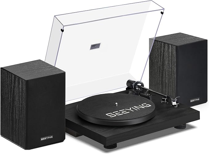 Record Player Vinyl Bluetooth Turntable