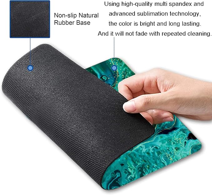 Mouse Pad, Square Washable Cloth Personalized Mouse Mat