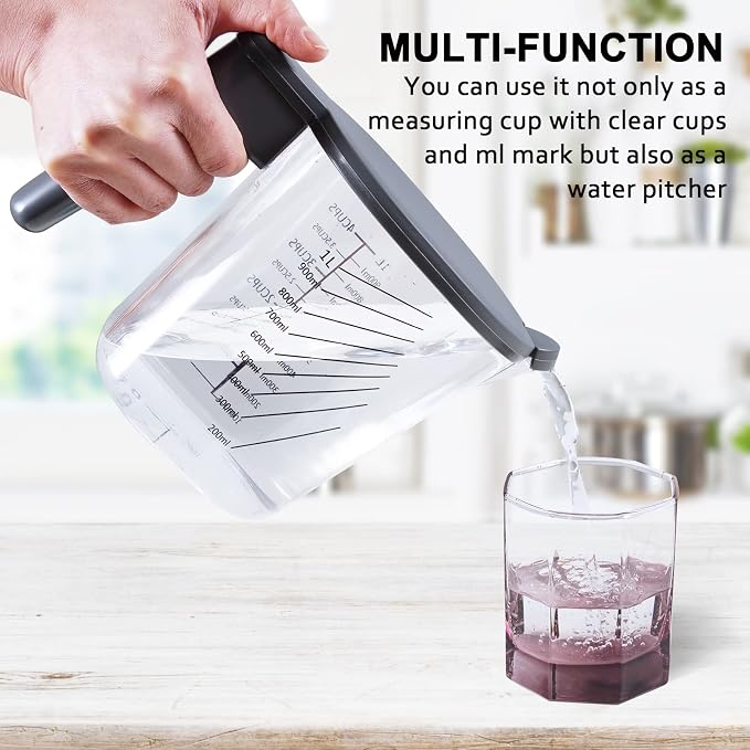 Stackable 10-Piece Measuring Cups and Spoons Set