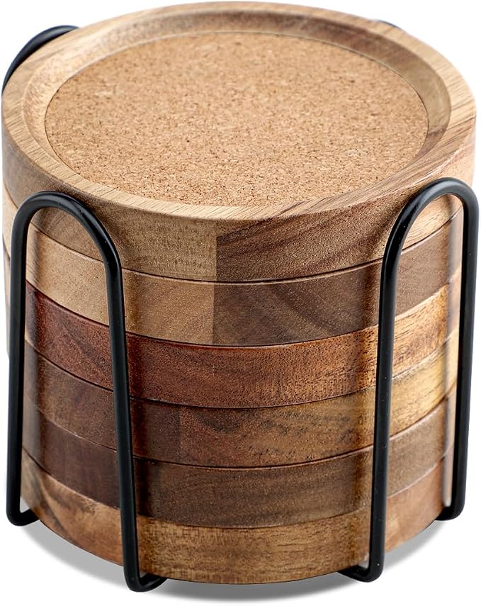 WLWNWFT Coasters for Drinks Absorbent