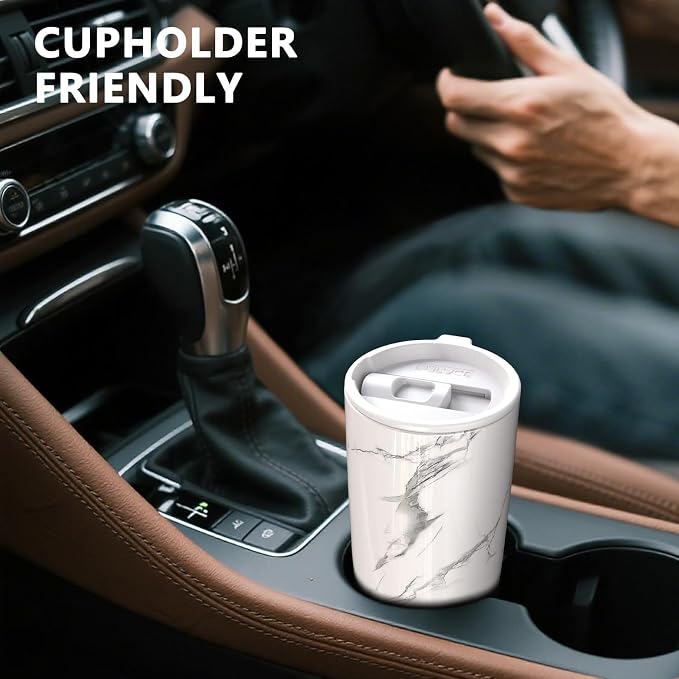 TILUCK 20 oz Insulated Coffee Tumbler