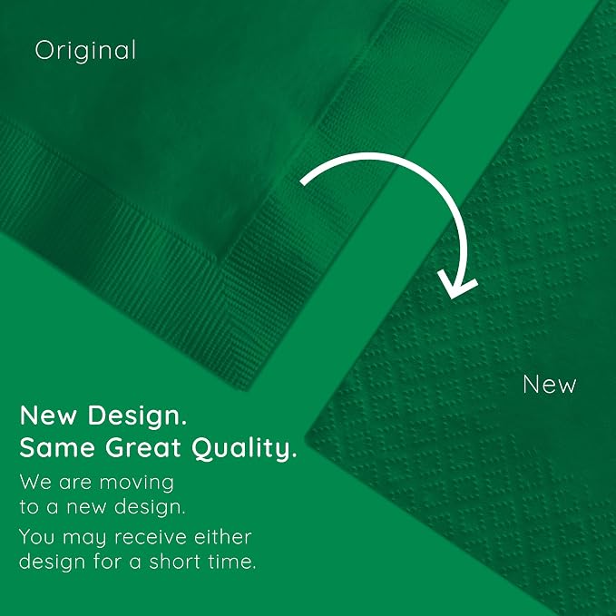 Hunter Green Luncheon Napkin, 2 Ply