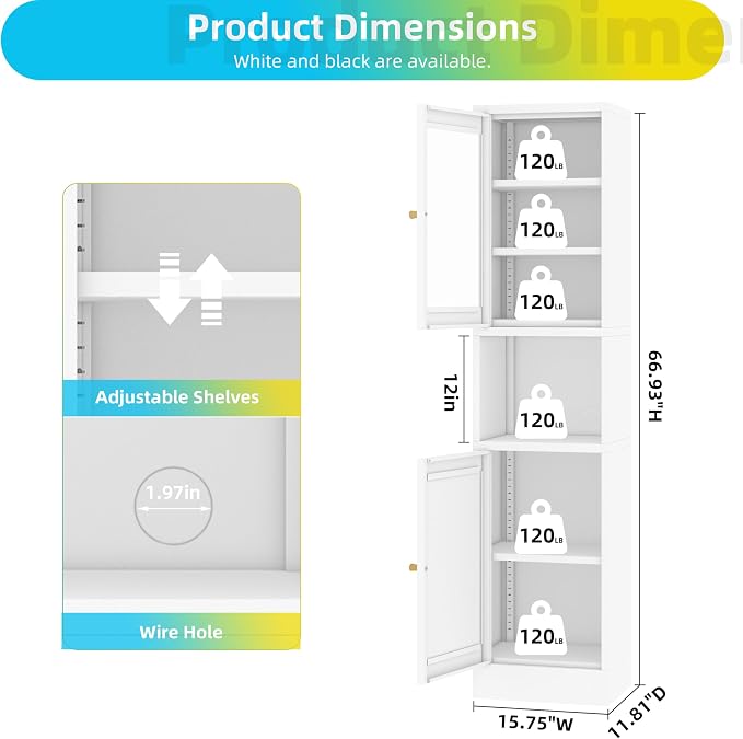 Tall Narrow Storage Cabinet