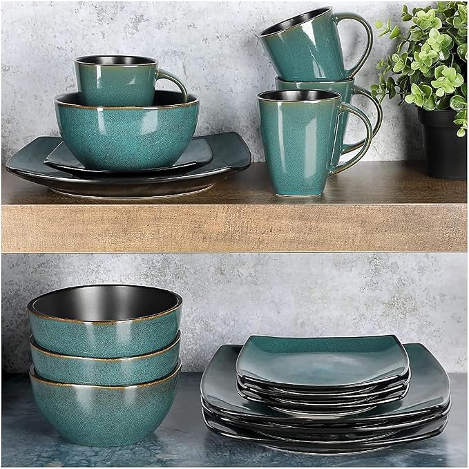 Gibson Elite Soho Lounge 16 Piece Dinnerware Set