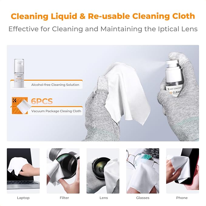 K&F CONCEPT 23 in 1 Camera Lens Cleaning Kit
