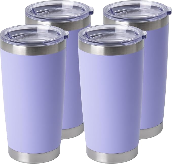 HASLE OUTFITTERS 20oz Stainless Steel Tumblers Bulk, Insulated Travel Cup